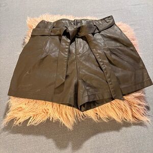 Stylish Brown Women's Shorts
